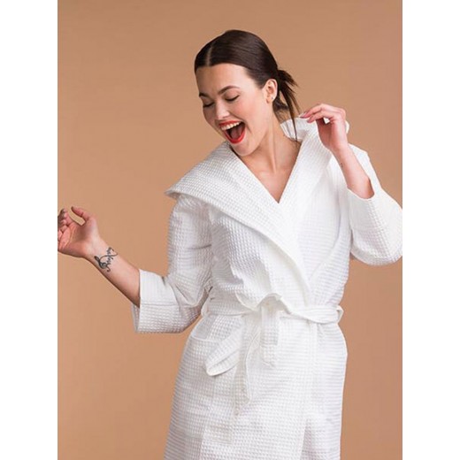 WAFFLE BATHROBE BD6006