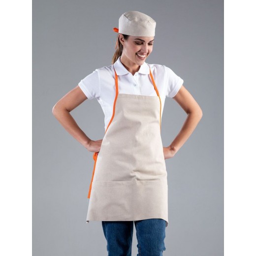 CONTRAST APRON MI025