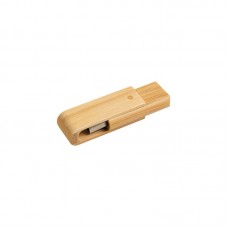 CHIAVETTA GIREVOLE USB 4GB IN BAMBOO. POSSIBILITà DI IMPORT SU RICHIESTA