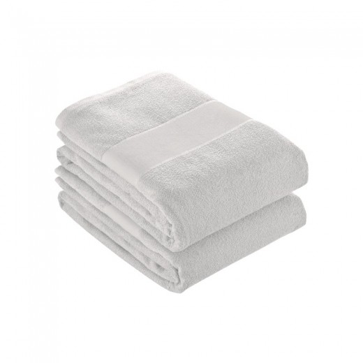 ASCIUGAMANO 100% COTONE 400 G/M2 BIANCO 50X100