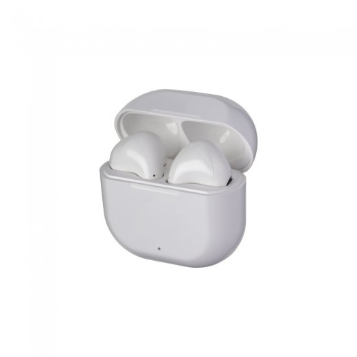 AURICOLARI BLUETOOTH V 5.0 IN R-ABS CON BOX DI RICARICA E MICROFONO INTEGRATO