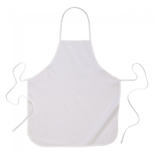 GREMBIULE LUNGO DA CUCINA IN POLIESTERE RICICLATO R-PET, 60 X 90 CM