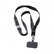 NASTRO COLLO IN POLIESTERE CON TAG PORTACELLULARE 25418