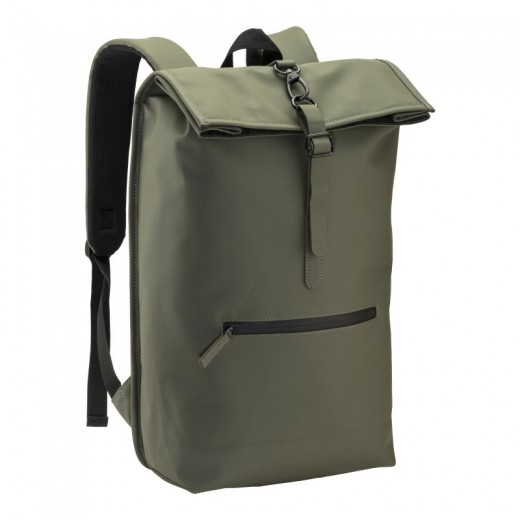 ZAINO PORTA PC (15") IN SOFT PU RICICLATO WATER RESISTANT