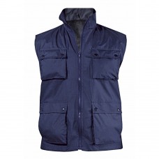 GILET POLIESTERE FODERATO CON RETE 09008