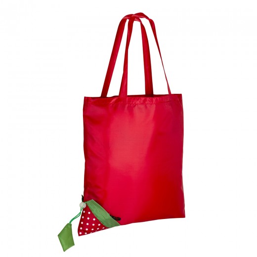 BORSA SHOPPER FRAGOLA POLIESTERE 190T 09169