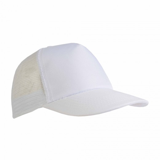 CAP 5 PAN. POLIEST. FRONT BIANCO 17301