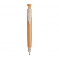 PENNA IN BAMBOO, CLIP FOGLIA IN PAGLIA 20804