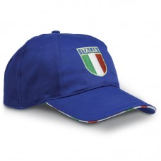 CAPPELLINO PANNELLI RUOTATI CON SCUDETTO ITALIA K18099