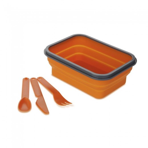 VASCHETTA PORTA VIVANDE IN PLASTICA E SILICONE L19003