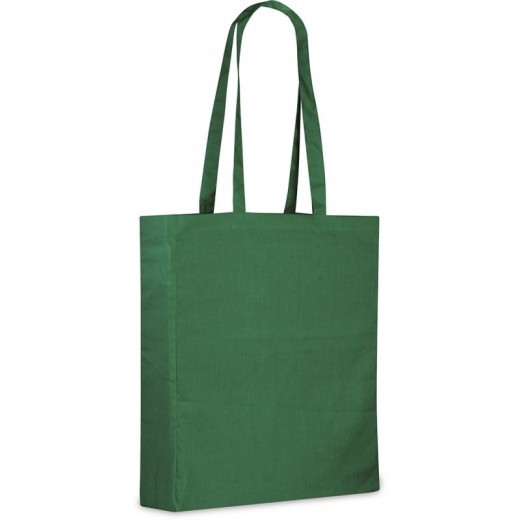 BORSA SHOPPER CON SOFFIETTO IN COTONE Q24203