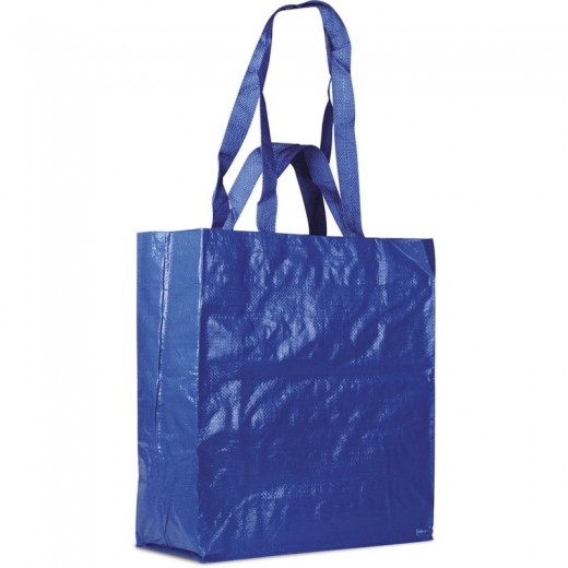 BORSA SHOPPER CON SOFFIETTO IN PP LAMINATO PP Q24260