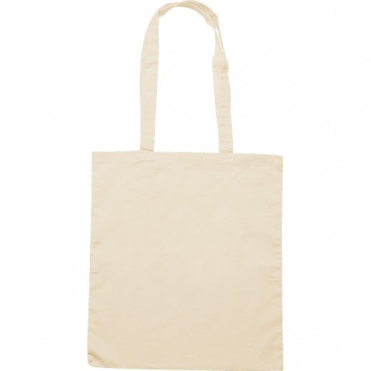 BORSA SHOPPER COLORE NATURAL IN COTONE Q24385NT