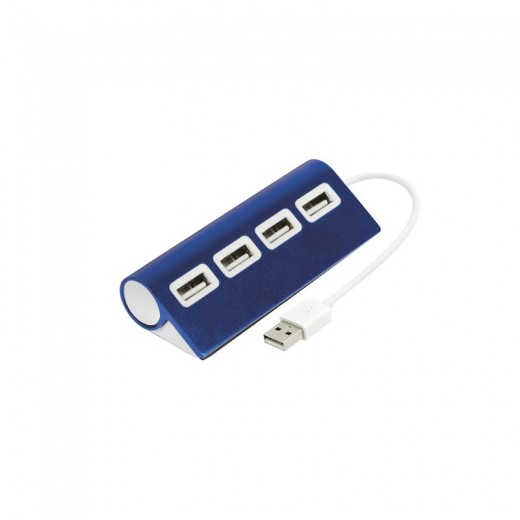 CONNETTORE USB A PORTE IN ALLUMINIO E PLASTICA USB . S26223