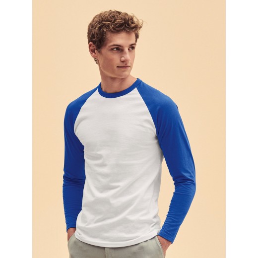 VALUEWEIGHT LONG SLEEVE BASEBALL T FR610280