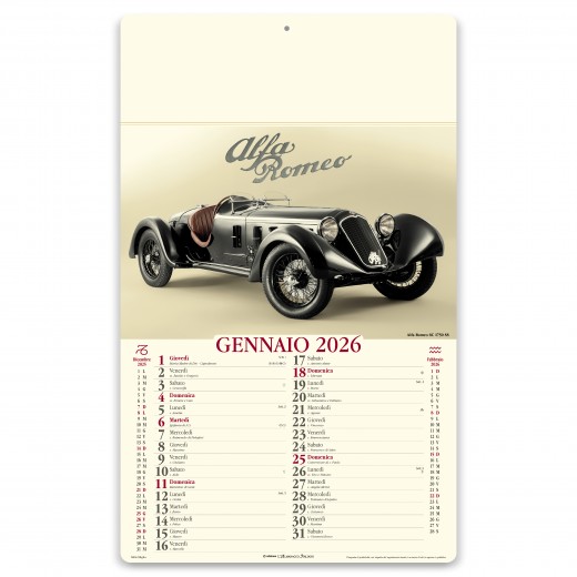 PA023 MILLE MIGLIA - CALEDARIO 