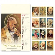 SAN PIO - ILLUSTRATO MENSILE 12 FOGLI PA024