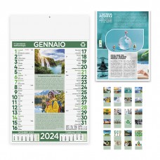 CALENDARIO DELL'ECOLOGIA - ILLUSTRATO MENSILE 12 FOGLI PA091