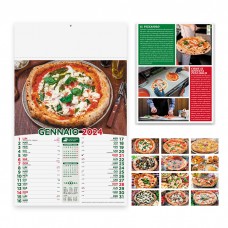PIZZA - ILLUSTRATO MENSILE 12 FOGLI PA136