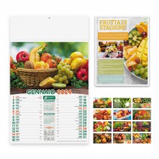 FRUTTA E VERDURA - ILLUSTRATO MENSILE 12 FOGLI PA146
