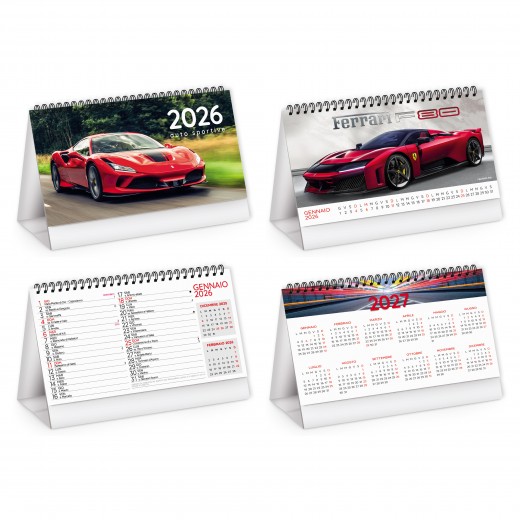 CALENDARI DA TAVOLO - AUTO SPORTIVE PA406