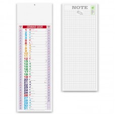 MULTICOLOR - SILHOUETTE MENSILE 12 FOGLI PA670