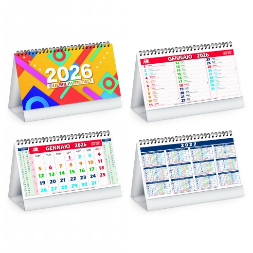 CALENDARI DA TAVOLO - COLOR MIX PA705