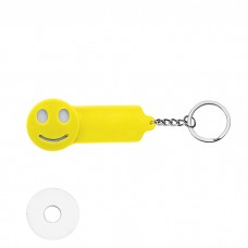 SMILE - PORTACHIAVI IN PLASTICA E METALLO PE124