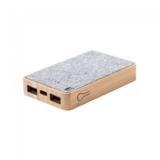 POWERBANK - RPET & BAMBOO BANK PF301