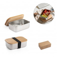 SHINO. PORTA PRANZO. SCATOLA ERMETICA IN BAMBU DA 800 ML 94025