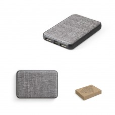 RENEWAL BATTERY. Banca di alimentazione 5.000 mAh in PET riciclato (100% rPET) 97094