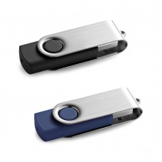 CLAUDIUS 32 GB. Chiavetta USB da 32 GB con clip in metallo 97546