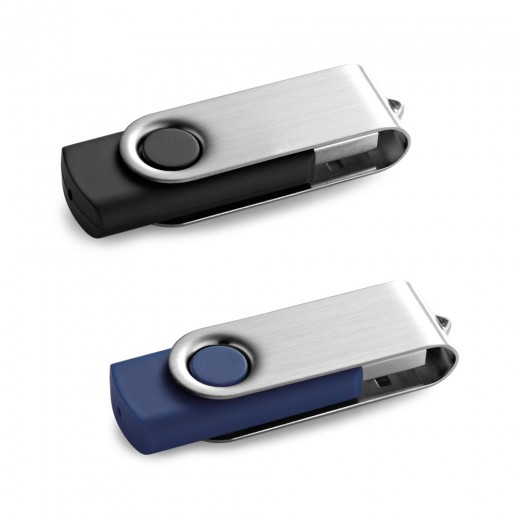 CLAUDIUS 32 GB. Chiavetta USB da 32 GB con clip in metallo 97546