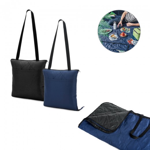 GRADY. Coperta da picnic pieghevole in rPET e PEVA 99162