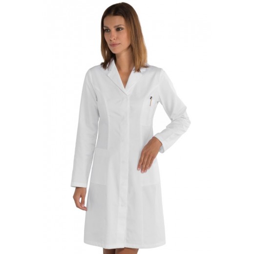 CAMICE DONNA VALENCIA SLIM BIANCO - ISACCO 008570