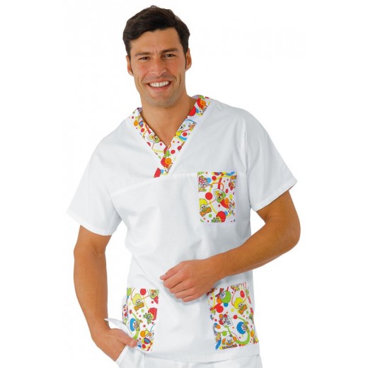 CASACCA COLLO A V CON INSERTO - ISACCO 045032