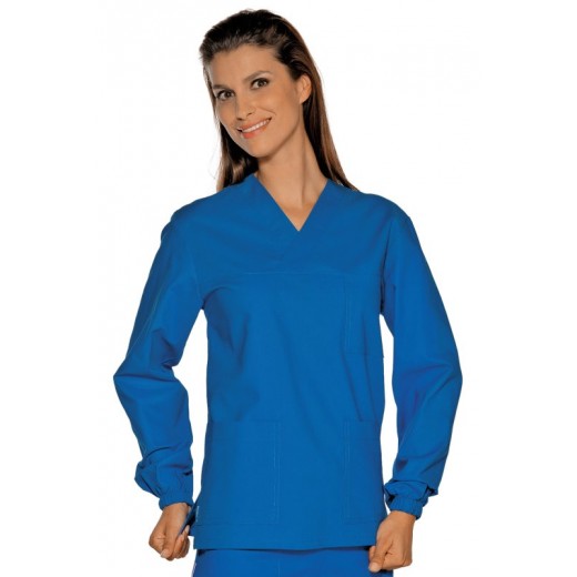 CASACCA COLLO A V MANICA LUNGA - ISACCO 045906