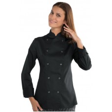 GIACCA LADY CHEF BOTTONI A PRESSIONE - ISACCO 057541