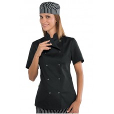 GIACCA LADY CHEF BOTTONI A PRESSIONE - ISACCO 057541M
