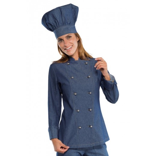 GIACCA LADY CHEF BOTTONI ANTIPANICO - ISACCO 057577