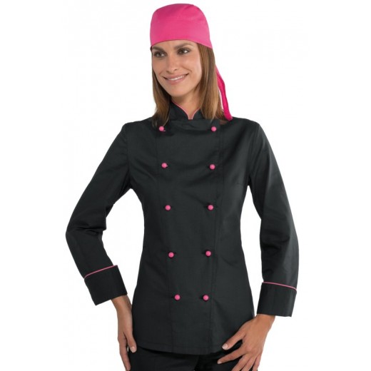 GIACCA LADY CHEF BOTTONI ANTIPANICO - ISACCO 057586
