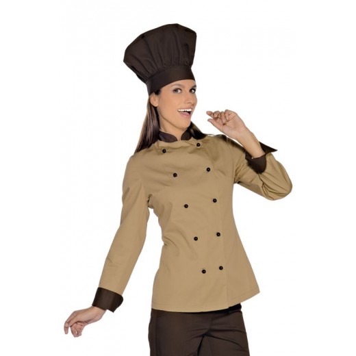 GIACCA LADY CHEF BOTTONI ANTIPANICO - ISACCO 057615
