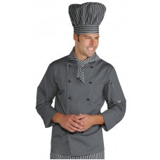 GIACCA CUOCO CLASSICA BOTTONI ANTIPANICO - ISACCO 058012