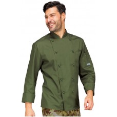 GIACCA CUOCO CLASSICA BOTTONI ANTIPANICO - ISACCO 058034
