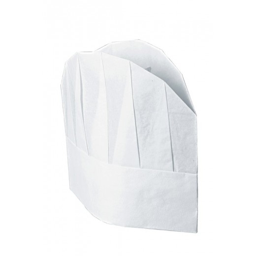 CONFEZIONE CAPPELLO CUOCO TNT CM 23 (10 PEZZI) 074000