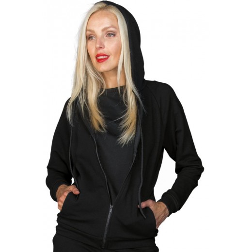FELPA UNISEX CON ZIP E CAPPUCCIO - ISACCO 130351