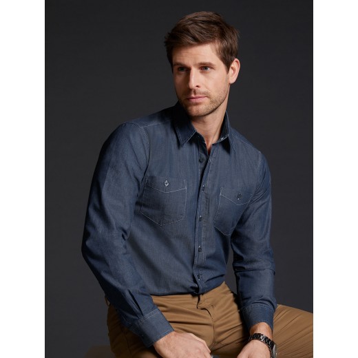 MEN'S DENIM SHIRT JN629