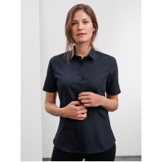 LADIES' SHIRT SHORTSLEEVE POPLIN JN679