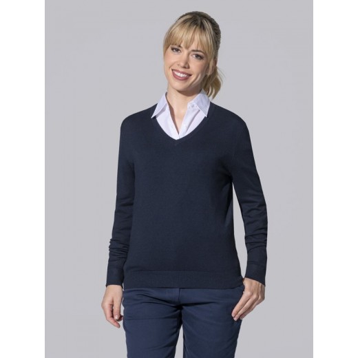 PULLOVER DONNA COLLO A V WKBOSTONL