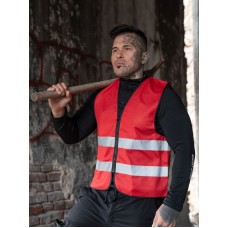 KORNTEX SAFETY VEST WITH ZIPPER   COLOGNE RX217